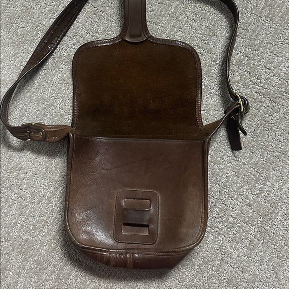 Coach Vintage Bonnie Cashin Baby Courier 1970s made in NYC Color Mocha - Picture 3 of 6